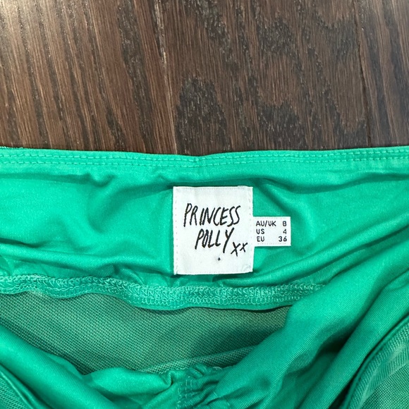 solana strapless top green - Picture 2 of 3